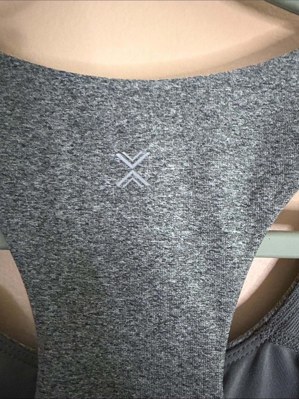 Gray Racerback Sports Bra - Women's Intimates - Picture 5 of 7